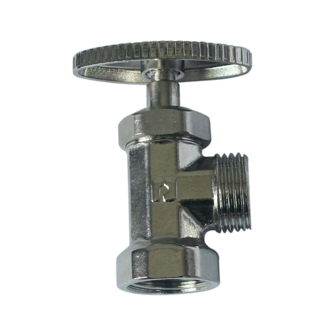 Factory wholesale high quality custom size Manual adjustment Brass Ball Cock Valve Angle Stop Valve lead free