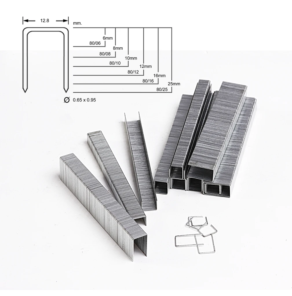 80 series  industrial fasteners furniture staple wire nails