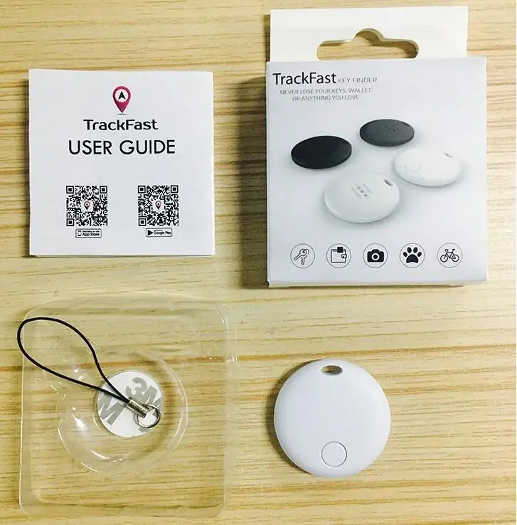 KKM ODM Wireless Blue Tooth Mini Ble  Anti Lost Alarm Tag Tracker Alarm Key Finder Locator