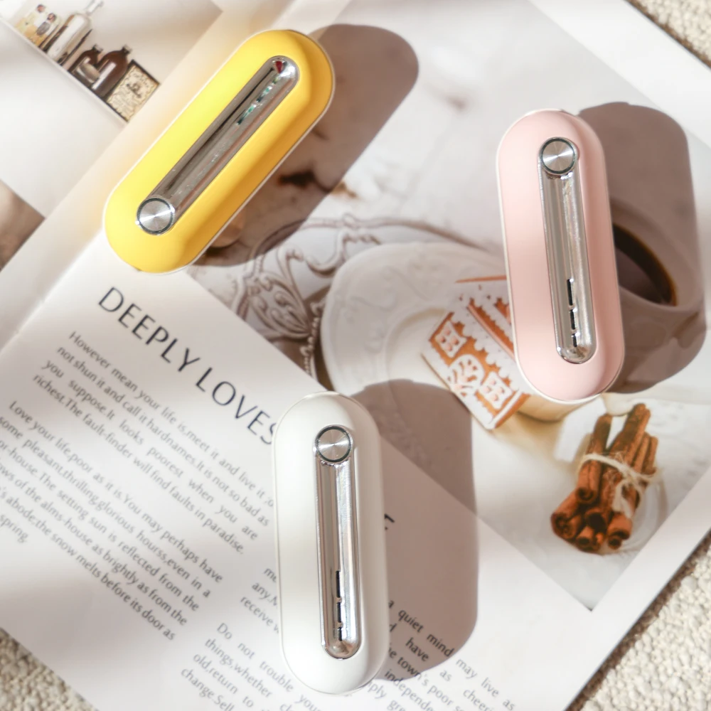 Custom Logo OEM 2000mah USB Cute Power Bank Hand Warmers Rechargeable Reusable Pocket Hand Warmer Portable N2 Bathroom Heater