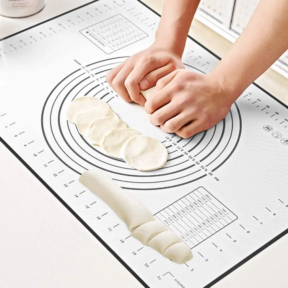 40*60 cm Russian Popular Silicone Baking Mat Non Slip Pastry Mat with Measurement Baking Mat