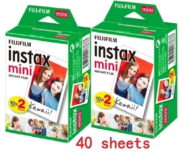  Белая пленка для Fuji Instax Mini 8 минисумка фотоаппаратов моментальной печати 7s 9 70 25 50s 90 мгновенной фото камеры Share SP-1 SP-2