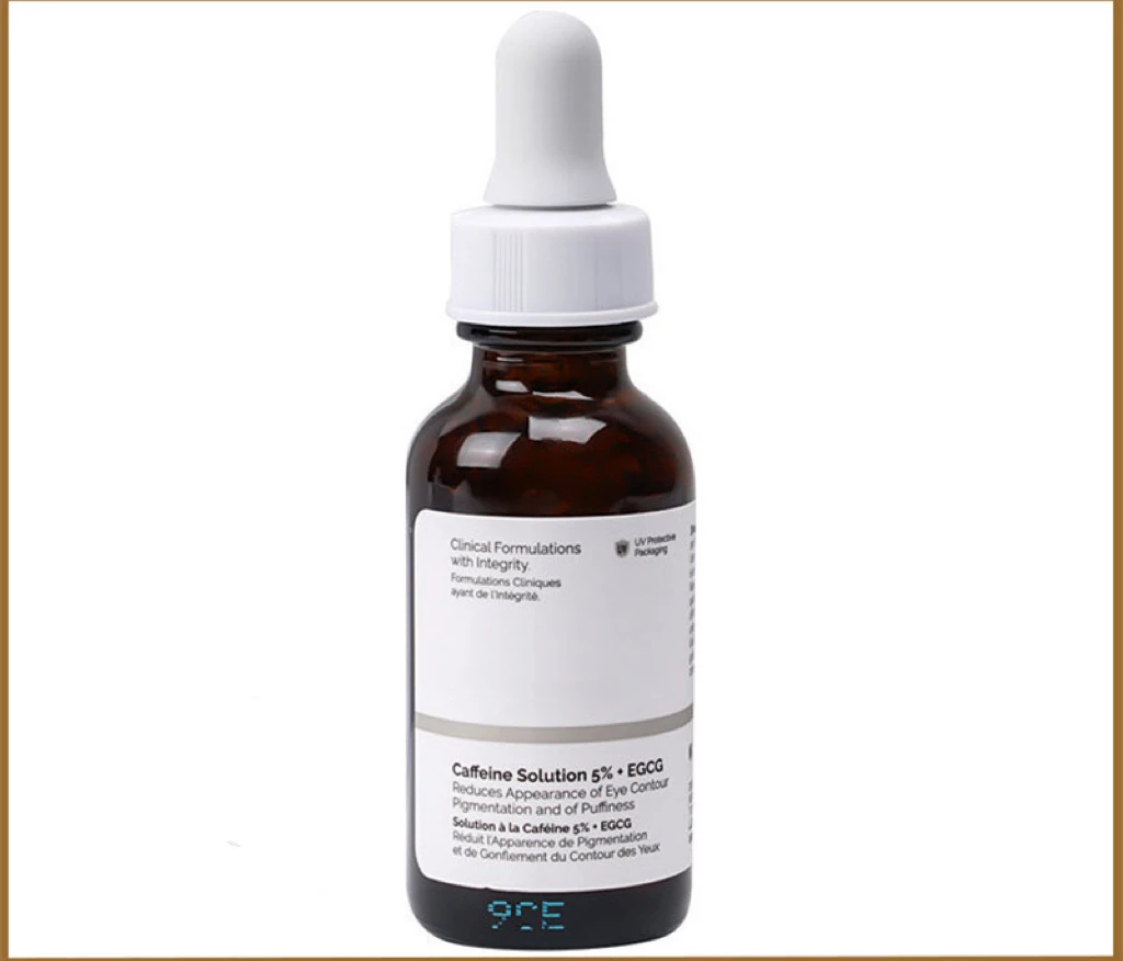 Caffeine Solution Reduce Appearance of Eye Contour Pigmentation and Puffiness Remove Dark Circle Bags Anti Wrinkle Serum