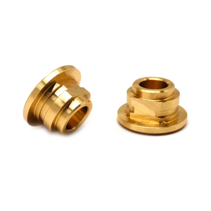Custom brass fasteners for Flat Socket Applications Brass Shoulder Washers