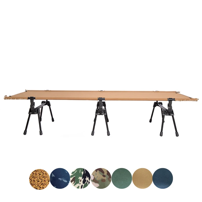 Only bed cloth-High Density Durable Waterproof 1000D Polyester Fabric Folding Camping Bed Cot Sheet Cloth