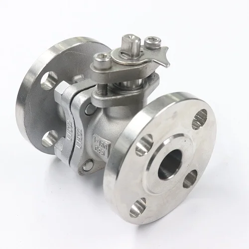 API 6D Casting Stainless Steel Floating Ball Valve Class300 Reduce Bore Raised Face Lever Type