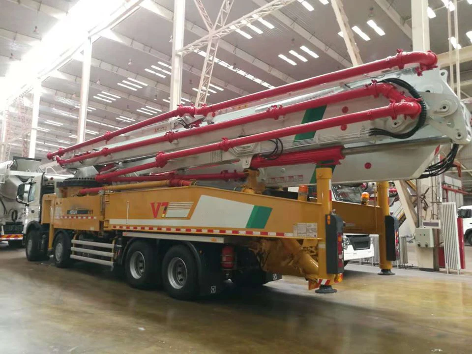 New Concrete Pump 43m 6X4 287KW Mobile Concrete Pump Truck HB43V