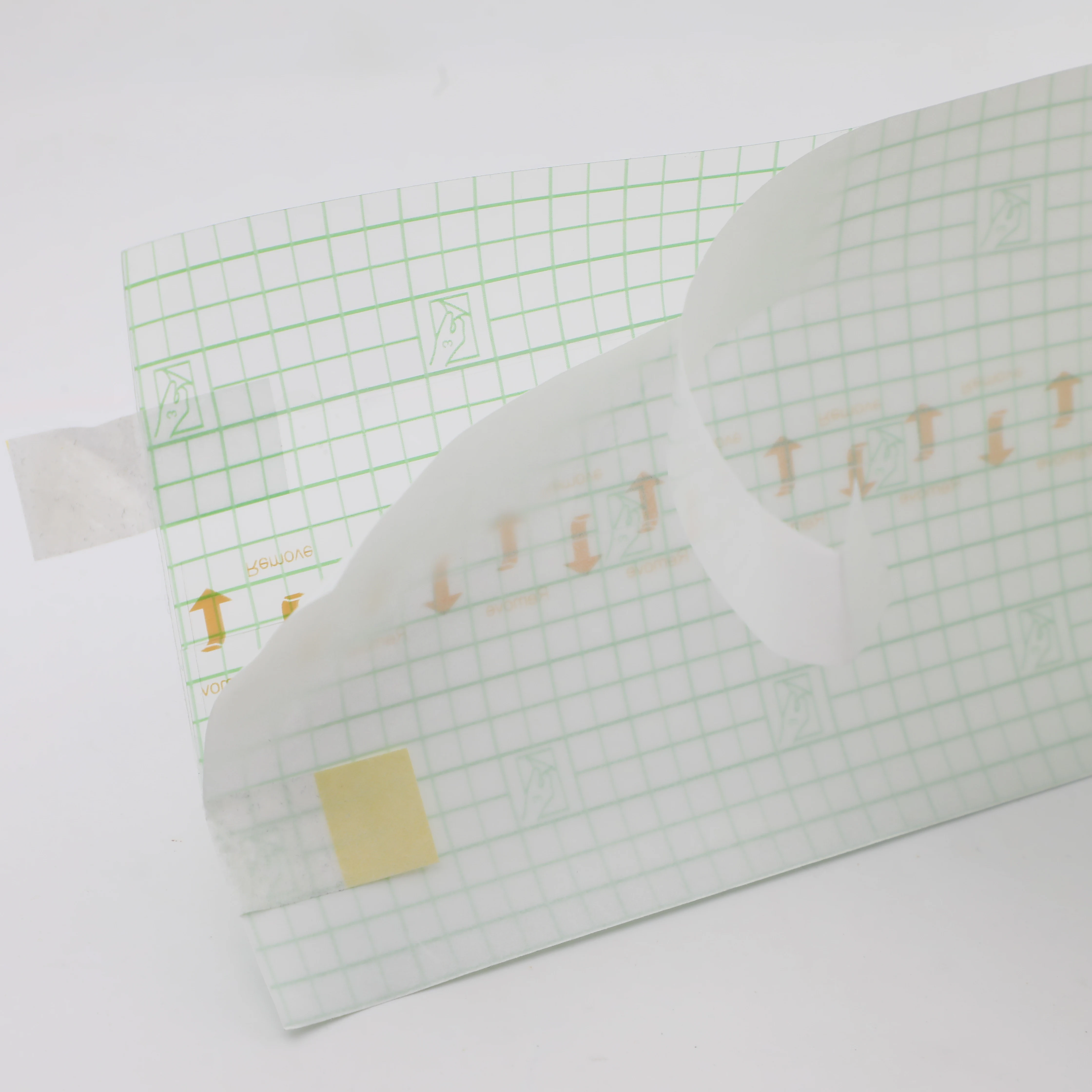 Medical Bacterial Barrier Waterproof Pu Film Tape Roll Transparent Film Rolls Transparent Film Rolls