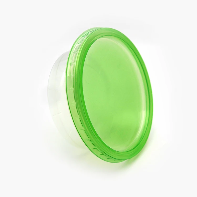 custom logo food grade storage clear plastic 950ml disposable food deli container with lids