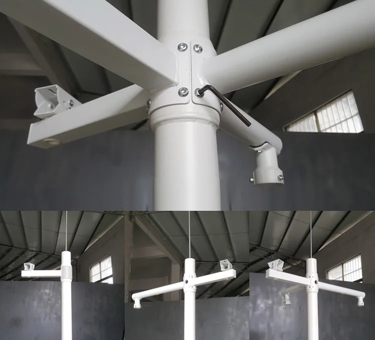 3m cctv camera steel pole  mount with bracket and cctv junction box