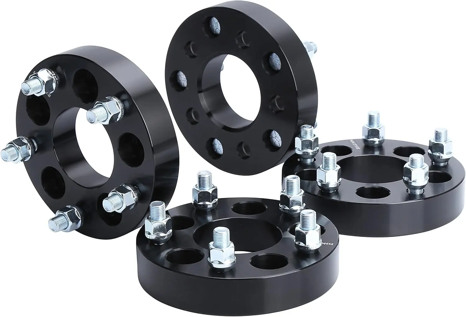 Precision cnc machined parts 6061-T6 aluminum alloy universal 6 lug car corvette wheel spacers