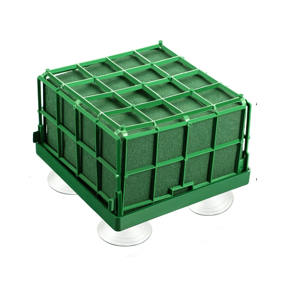 Fall In Color  Floral Foam Cage Flower Holder with Floral Foam for Fresh Flowers Cage Bowl Floral Arrangement