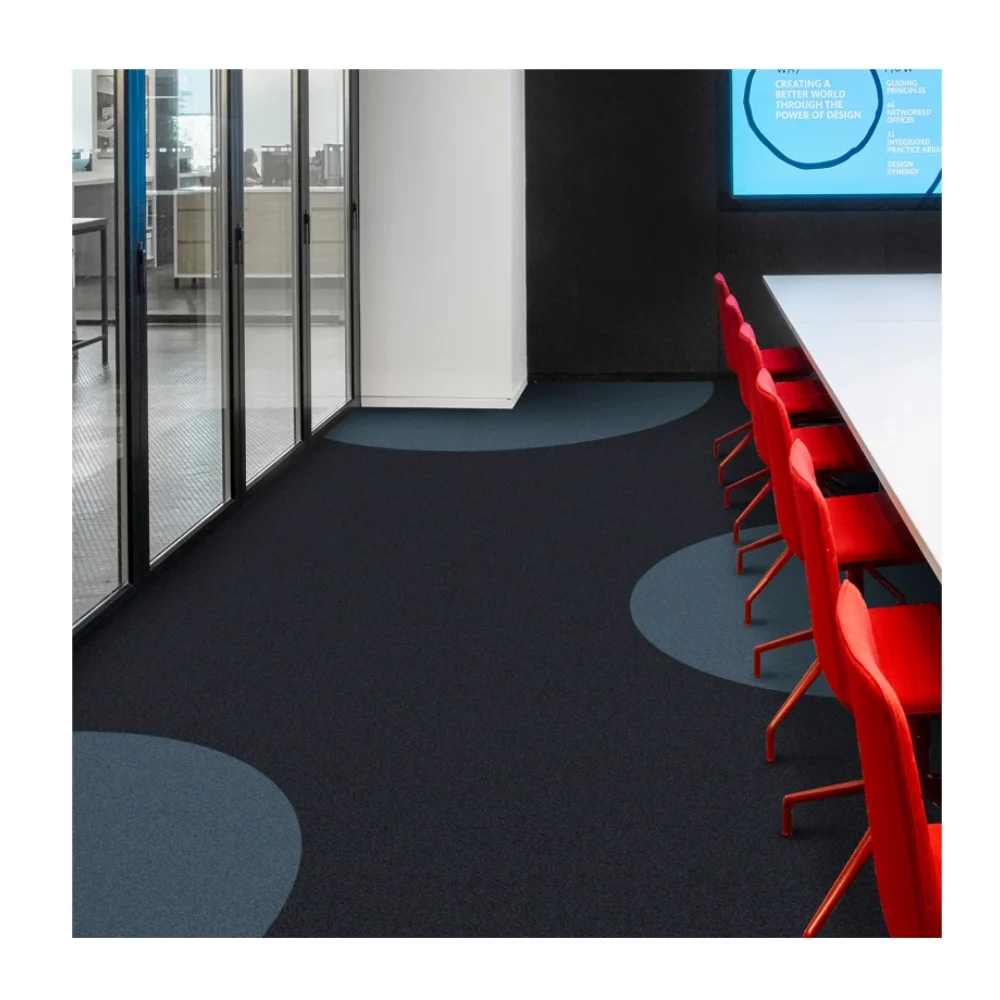 Kaili Luxury Square Carpet Tiles Wall-to-Wall Commercial Grade Nylon Carpet Tile for hotel Home Office Use