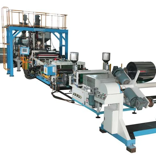 
AUTO Machinery Pet Sheet Making Extrusion Production Line Plastic Extruder Machine 