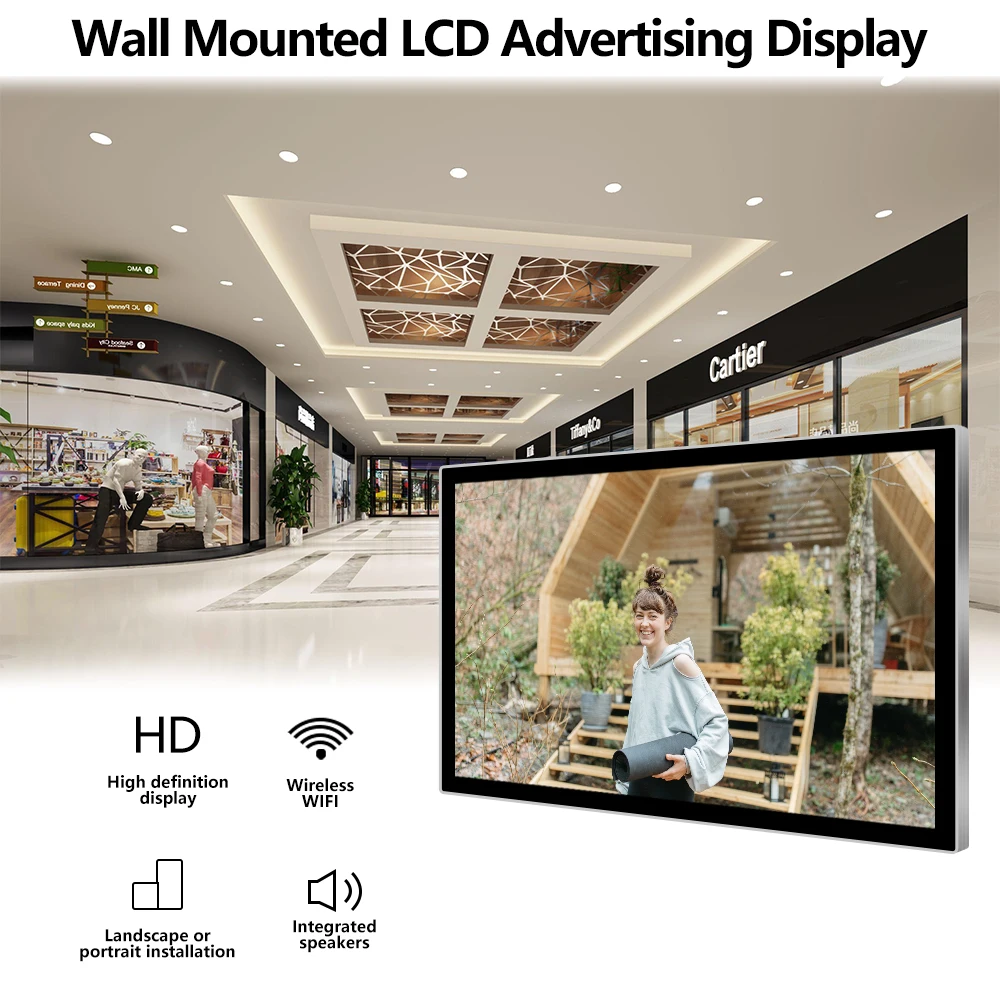 4K HD 8M Pixels Digital Art Screen Smart Electronic Picture Display Decorative Digital Canvas Crypto-art LCD Nft Display