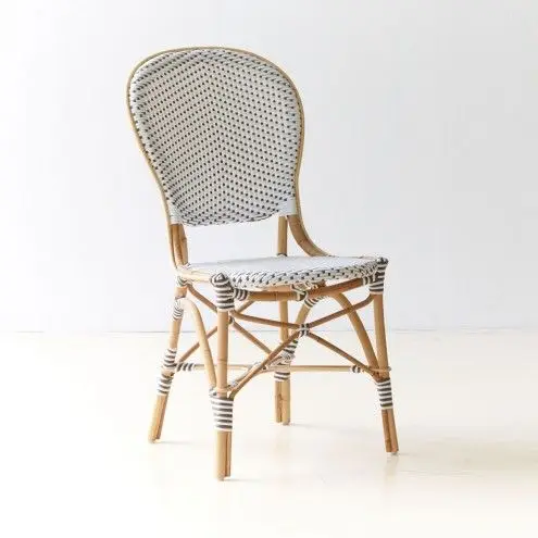 Cheap Aluminium PE Wicker Rattan Chair UV Resistant Options Color Outdoor