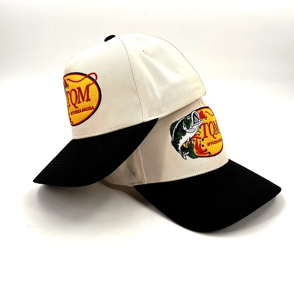 Wholesale Custom High Quality 5 Panel Cotton Sports Baseball Gorras Cap Embroidery Logo baseball Hat