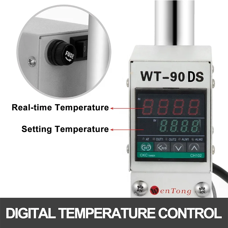 Stamping Presses For Wood Particle Pvc Card Embosser Stamping Machine Logo Printing Machine For Clothes