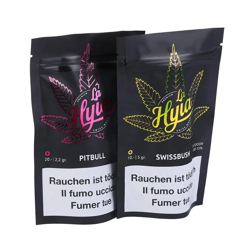 Custom printed stand up aluminum foil ziplock pouch food grade packaging bags for crisps