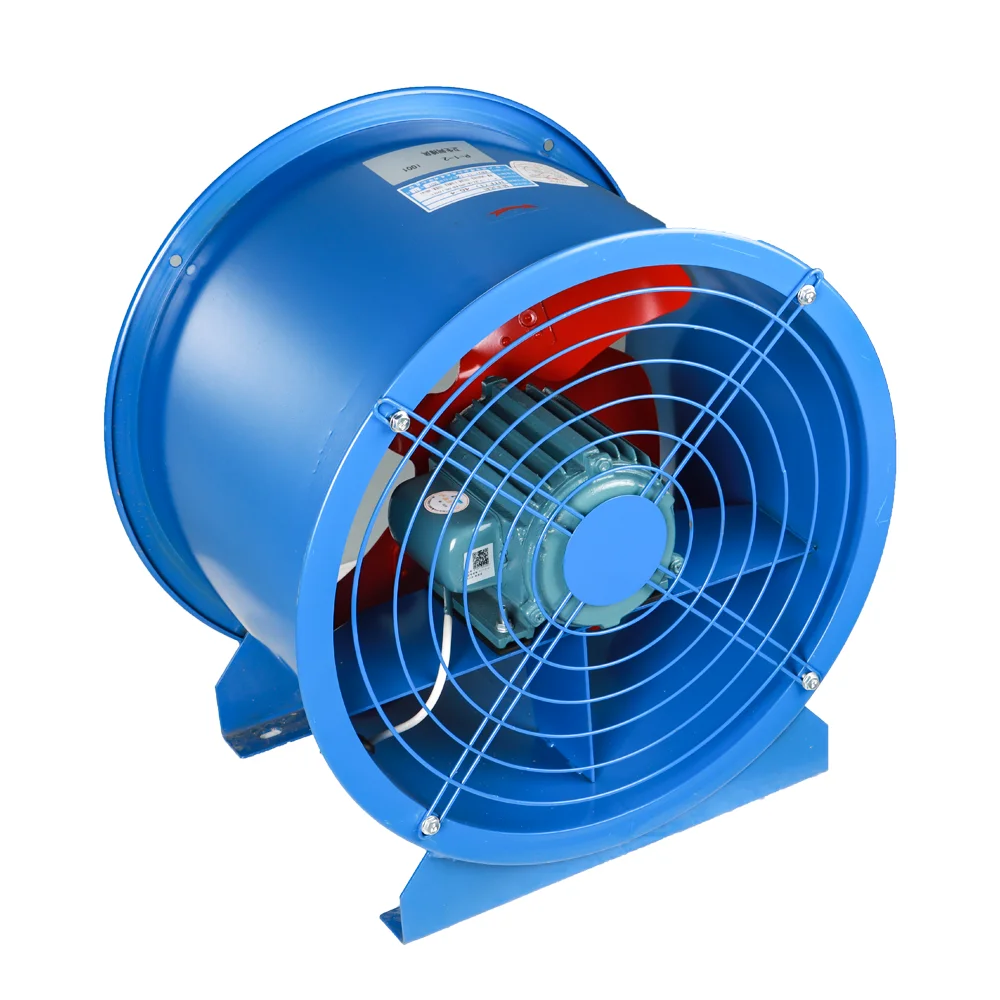 Высокоэффективный Профессиональный осевой потоковый промышленный осевой вентилятор вытяжной вентилятор