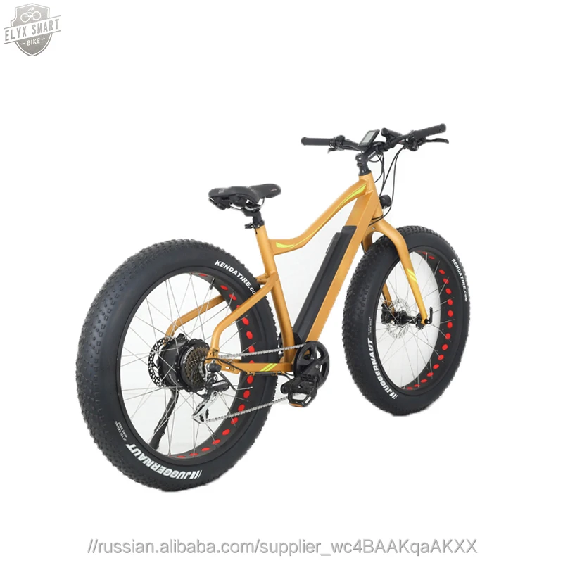 ELYX Китай завод пляж Fat велосипед Электрический горный велосипед Fat Tire снег 26 Электрический велосипед