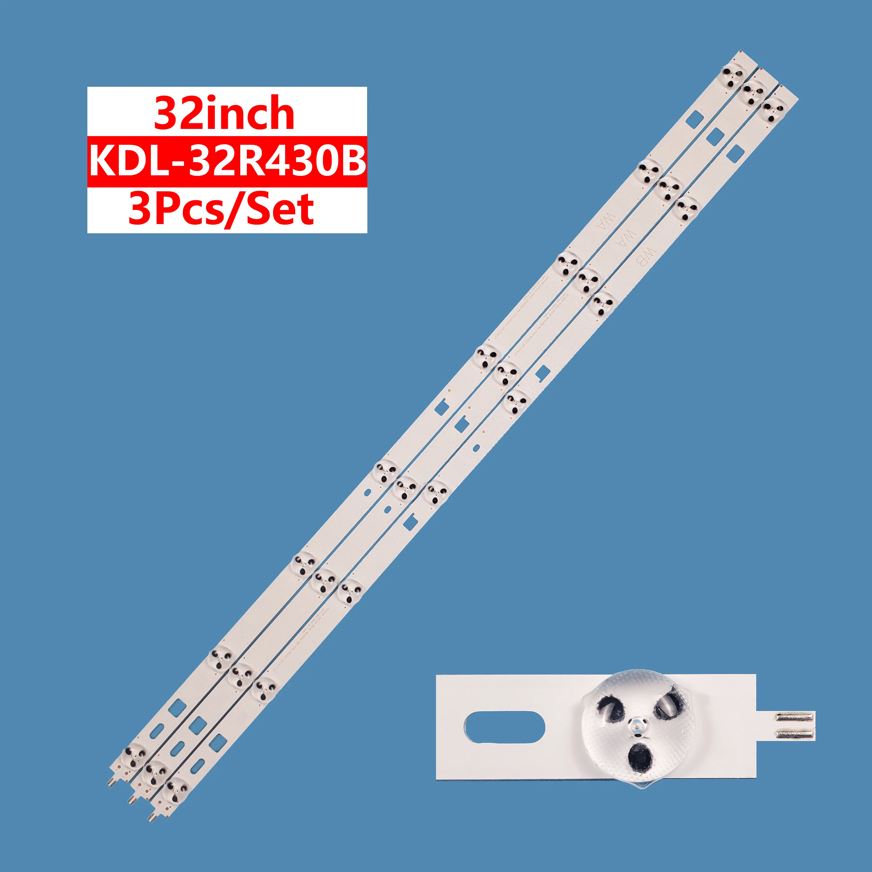 LED tv strip light lcd backlight Innotek 32Inch WXGA NDSOEM WA TYPE REV0.0 WB For KDL-32R430B TV led strip backlight