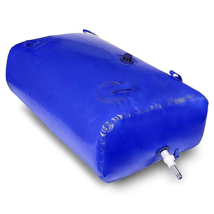 Wholesale 540L Water Storage Tank Bag Foldable Portable 500D PVC Water Bladder Storage Containers