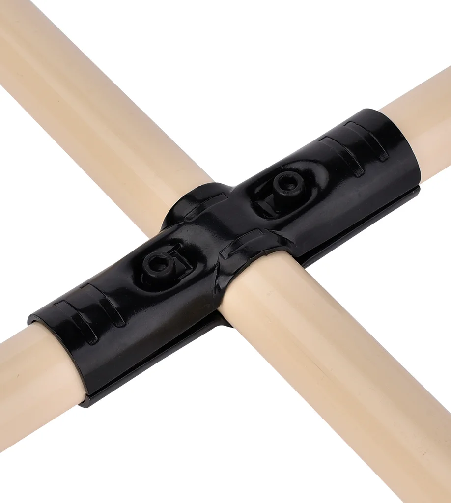 pvc pipes lean pipe connector tube fittings for 28mm lean tubes