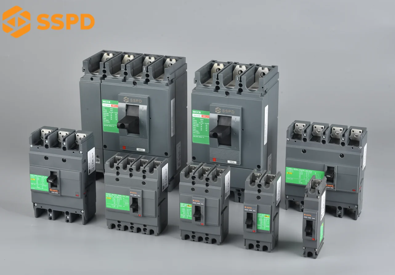  Домашняя солнечная система 3 полюса 100Amp Easypact Schnedier Merlin Gerin низкий диапазон разрыва MCCB автоматический выключатель в литом