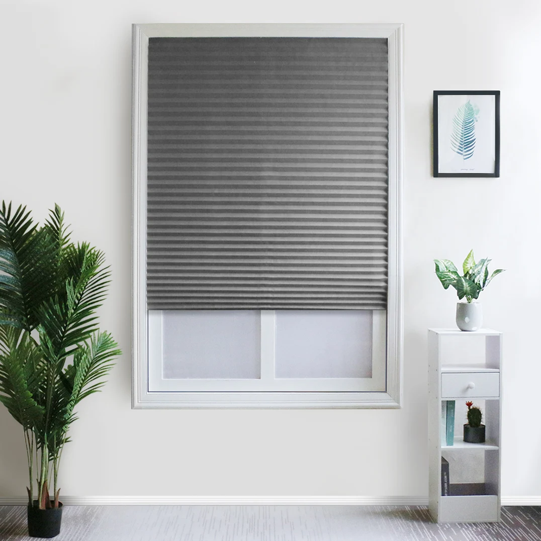 Wholesale Cheap Price Day and Night Cordless Paper Pleated Blinds
