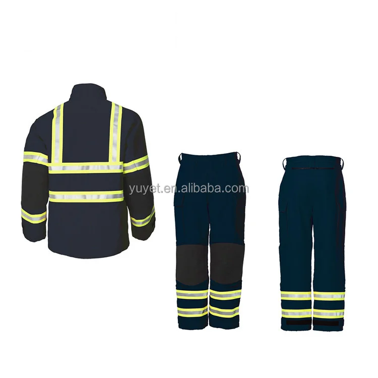 custom supply fire suit safety fire entry suit with bib pant