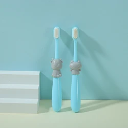 Hot Sale Wholesale Cheap Price Customized Super Soft Fine Dense Nano Bristles Toothbrush For Baby