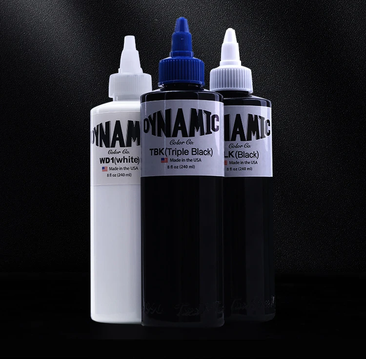 world famous Original Tattoo Ink For Body Painting Art Natural Plant Micropigmentation Pigment Permanent 30/240ml Dynamic BLK