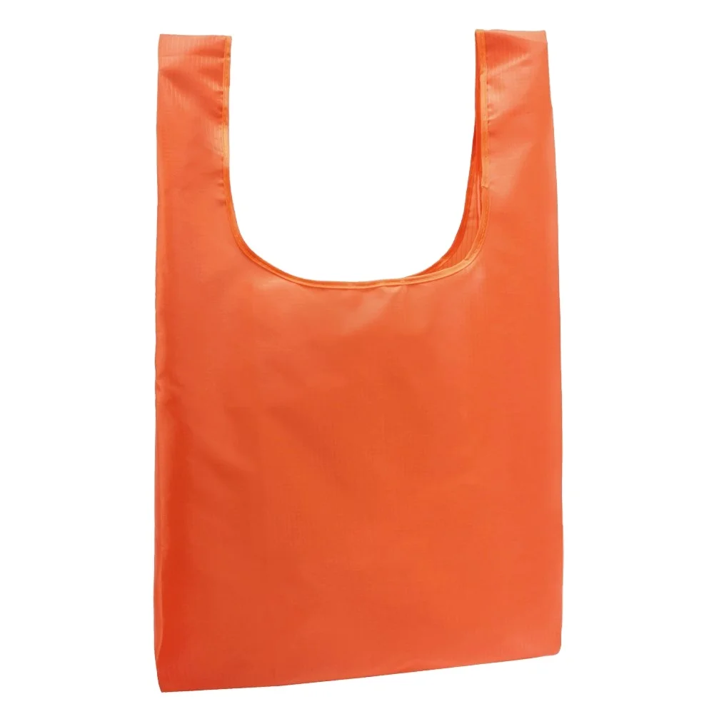 Cobest Custom eco recycle nylon foldable grocery tote bag polyester reusable folding shopping bag