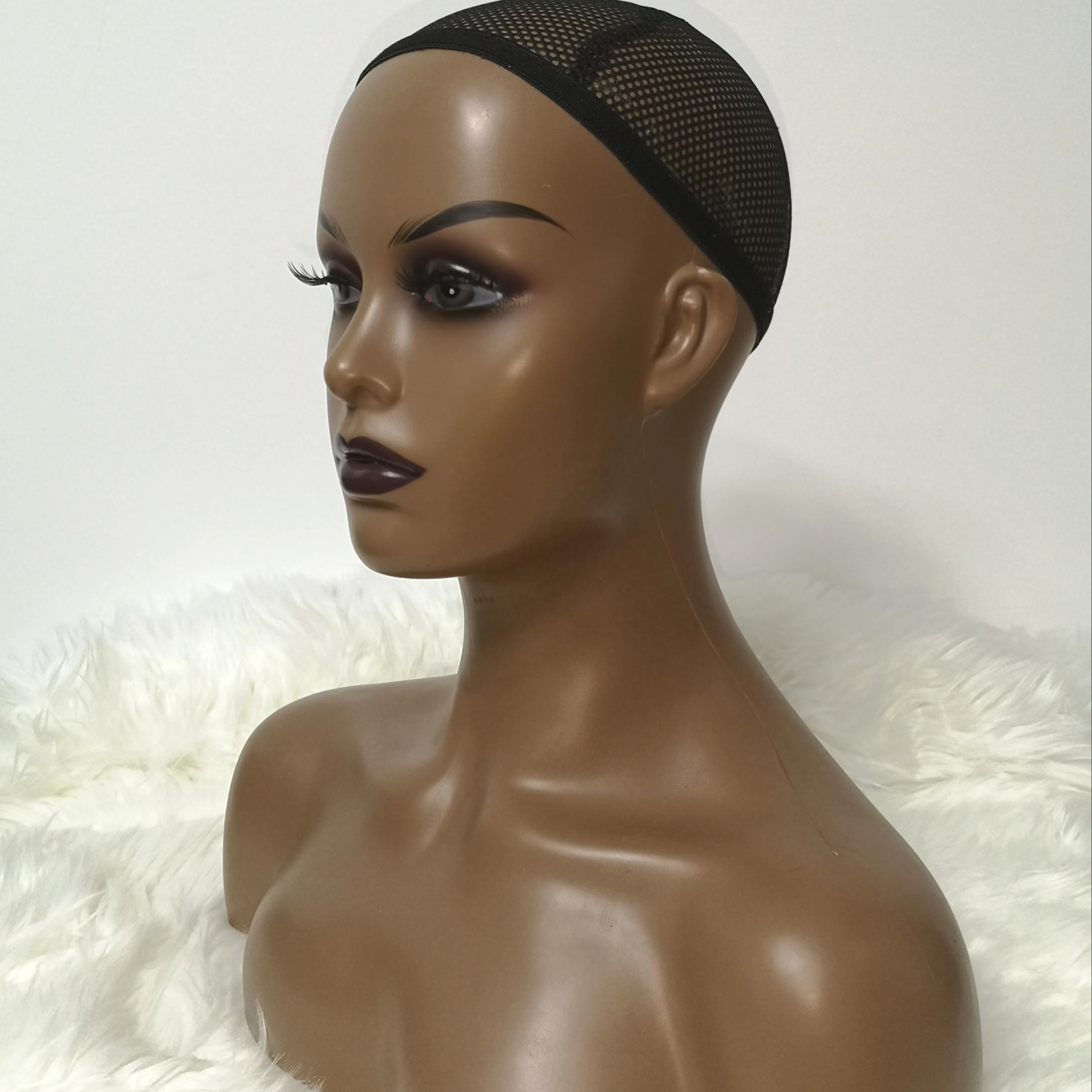 Best sale mannequine head with shoulder for wigs hair display in stock