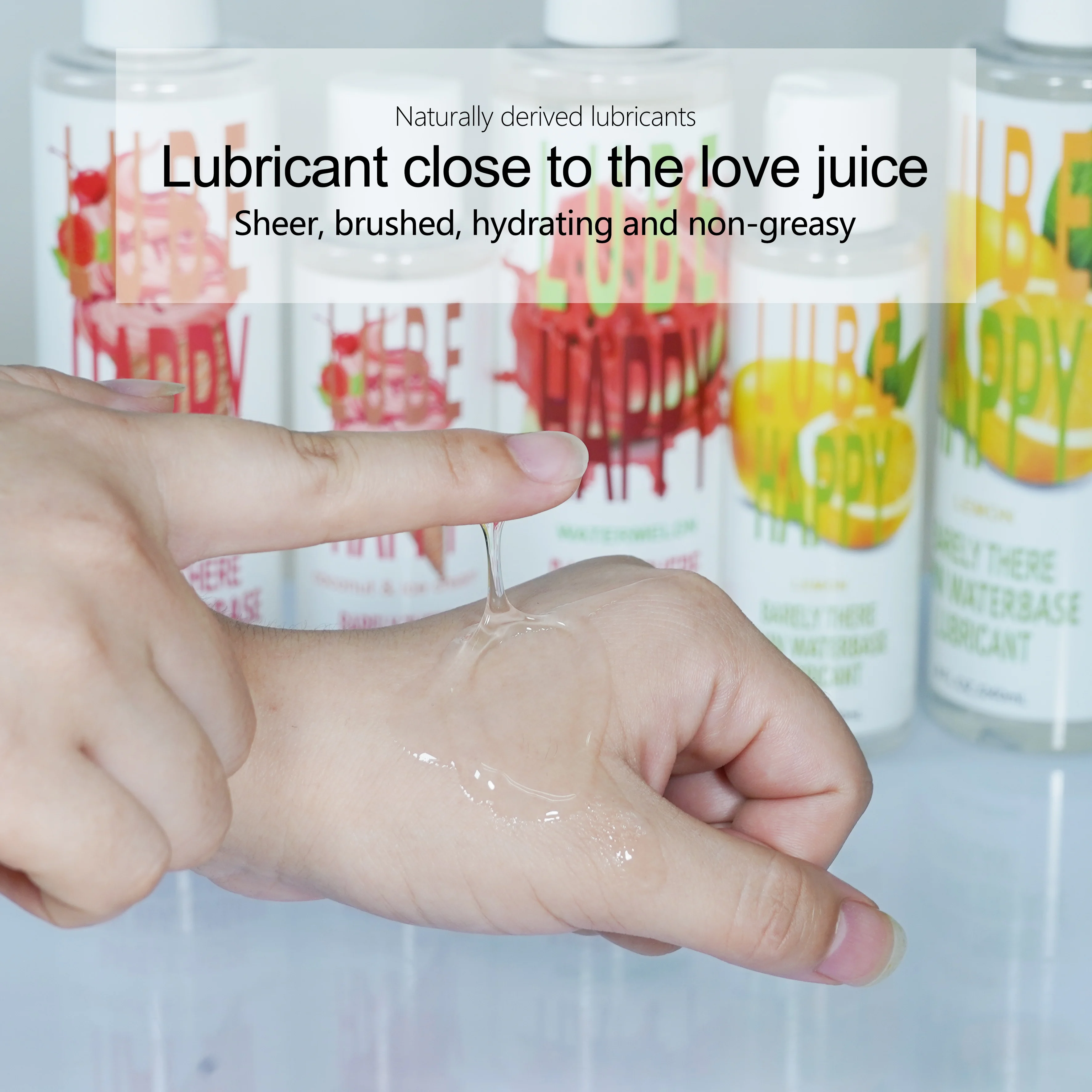 High Quality Private Label Lube Sex Gel Lubricant Natural Fruit Water Based Jel Sex Lube Personal Lubricant for Couples