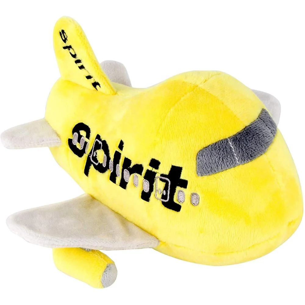 Customized Soft Kids Airplane Toys Stuffed Canada Airplane Plush Toy with Sound Plush Airplane Toy