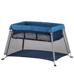 Newborn Baby Playpen Travel Cot Baby Crib Portable Child Toddler Cot Portable Safety Baby Bed