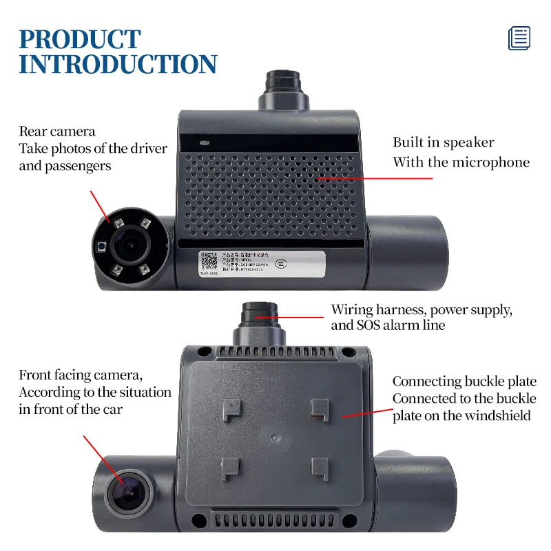 Best Selling Cameras Car Dash Camera  Front And Back HD Camera DVR Dashcam