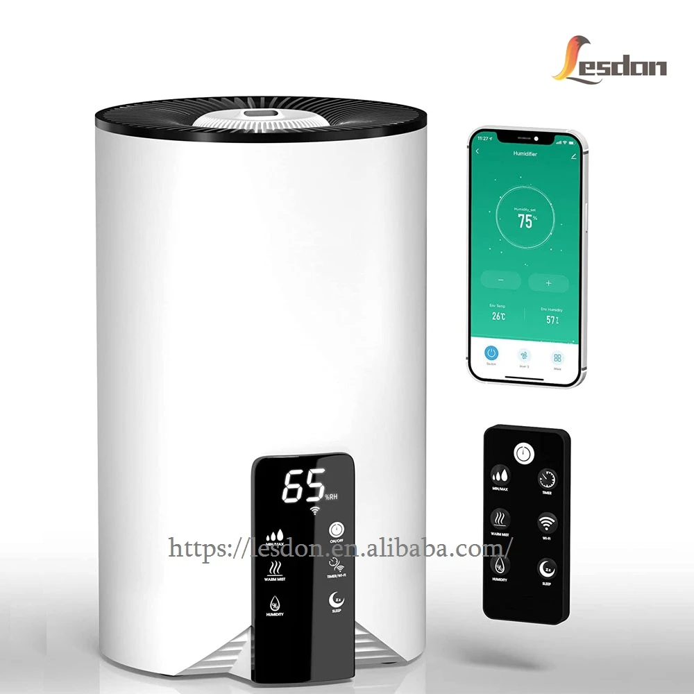 OEM Best Humidifier 4L Kids Desktop Ultrasonic Air Humidificador Top Filling Water Mist Maker Baby Humidifier