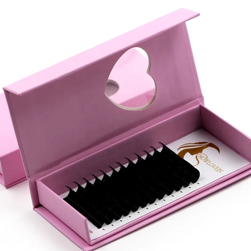 Korean PBT Private Label Individual Lashes Extension Trays Volume Classic Cashmere Eyelash Extension