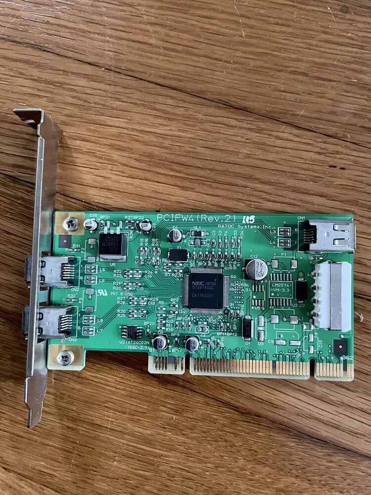 Fuji Frontier 550 570 590 Minilab Spare Part 136C894036 GIF23 PCIFW4 FireWire Communication Card RATOC