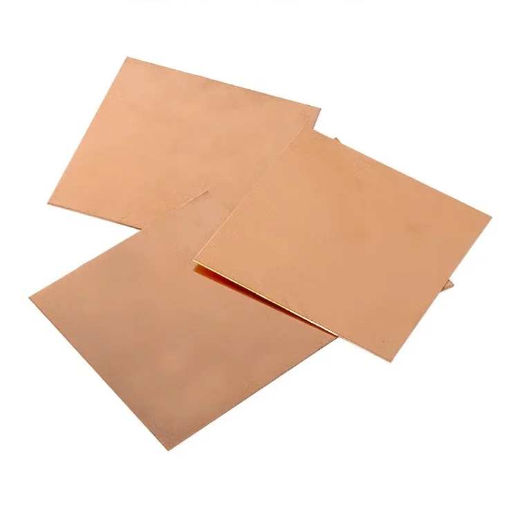 High Quality Copper Sheet Brass High Purity 99.99% Cathode Copper 10 Ton Is Alloy 220-400 Cn Copper Plate