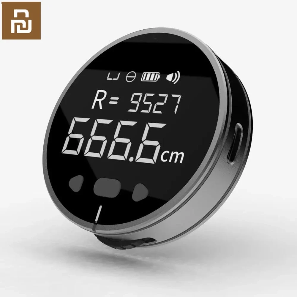 Newest Multifunction  99M 8 Functions Length Measurement Volume Measure Distance Meter LCD Display Rechargeable Electronic Ruler