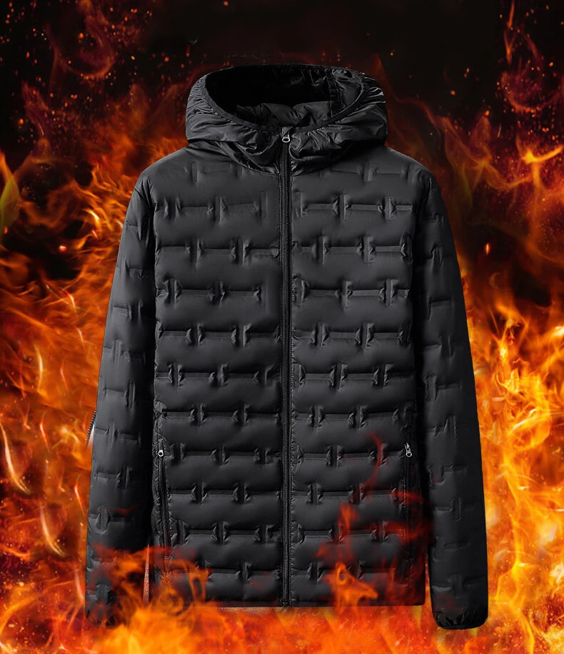 4XL Couples Down Jacket 90 Down Puffer Jacket Women Lined Hooded Lightweight Logo Custom Men Quilted Coat Duvet Outerwear