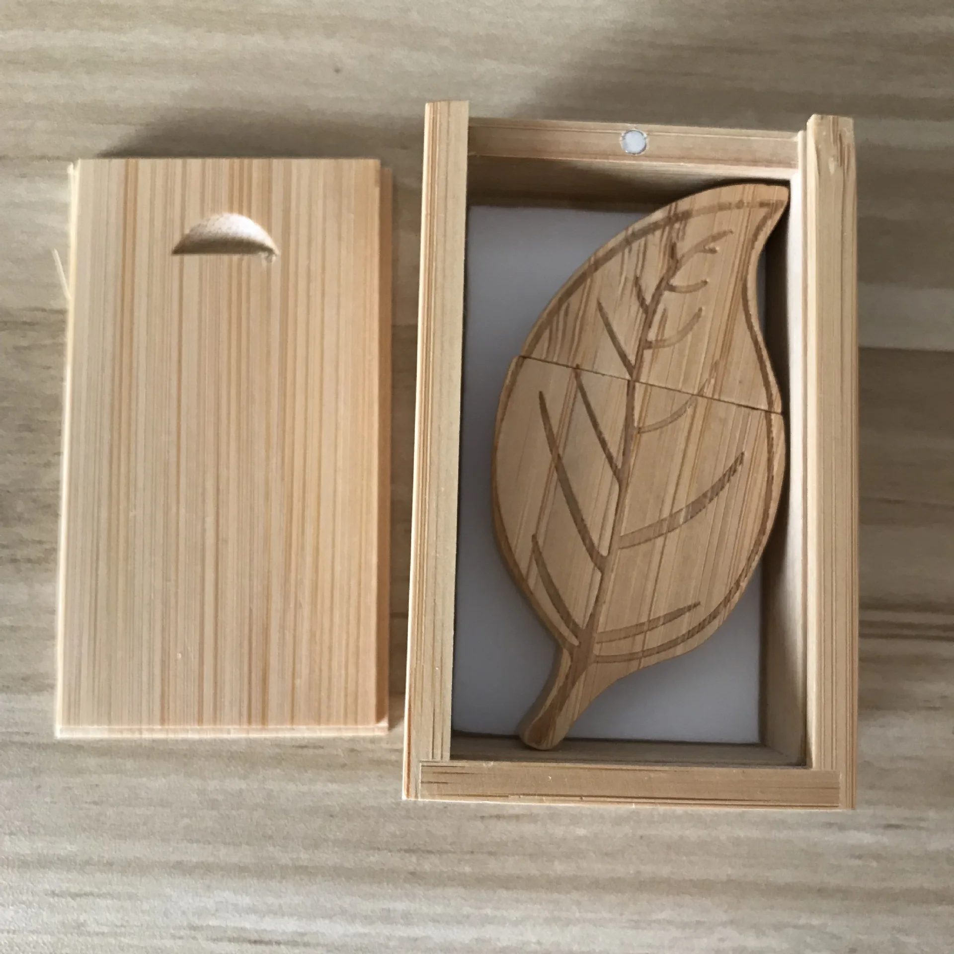 Factory Direct Custom 8GB 16GBB 32GB 64GB USB Flash Drive Pen High Quality Wooden USB Memory Stick Box  Wood USB Pendrive Gifts