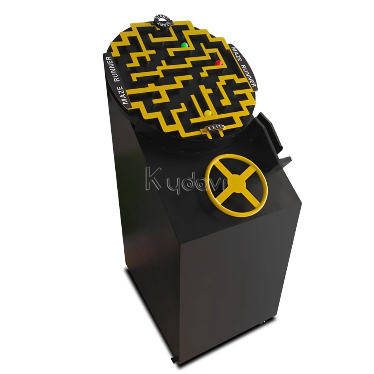 Customized giant educational reaction 3d magic gravity rotate handheld loop labyrinth rolling game 3d magic maze ball