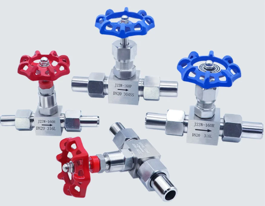 
China Supplier SS304 316 321 1/2 inch 3/4 inch Globe Needle Valve 