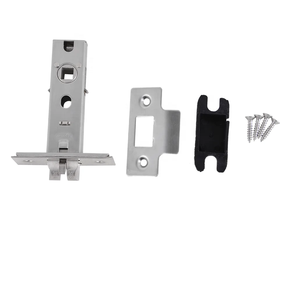 single deadbolt mortise lock body 60 mm backset stainless steel latch