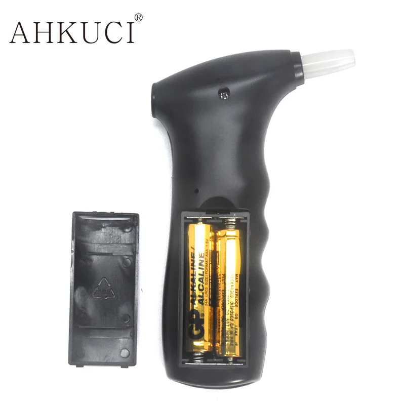 Blue Backlight High accuracy Digital Alcohol Meter  LCD digital Breath alcohol tester AT-65s